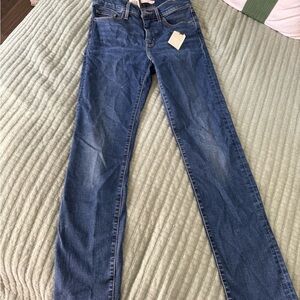 Levi's Blue Straight Leg Jeans Classic Denim